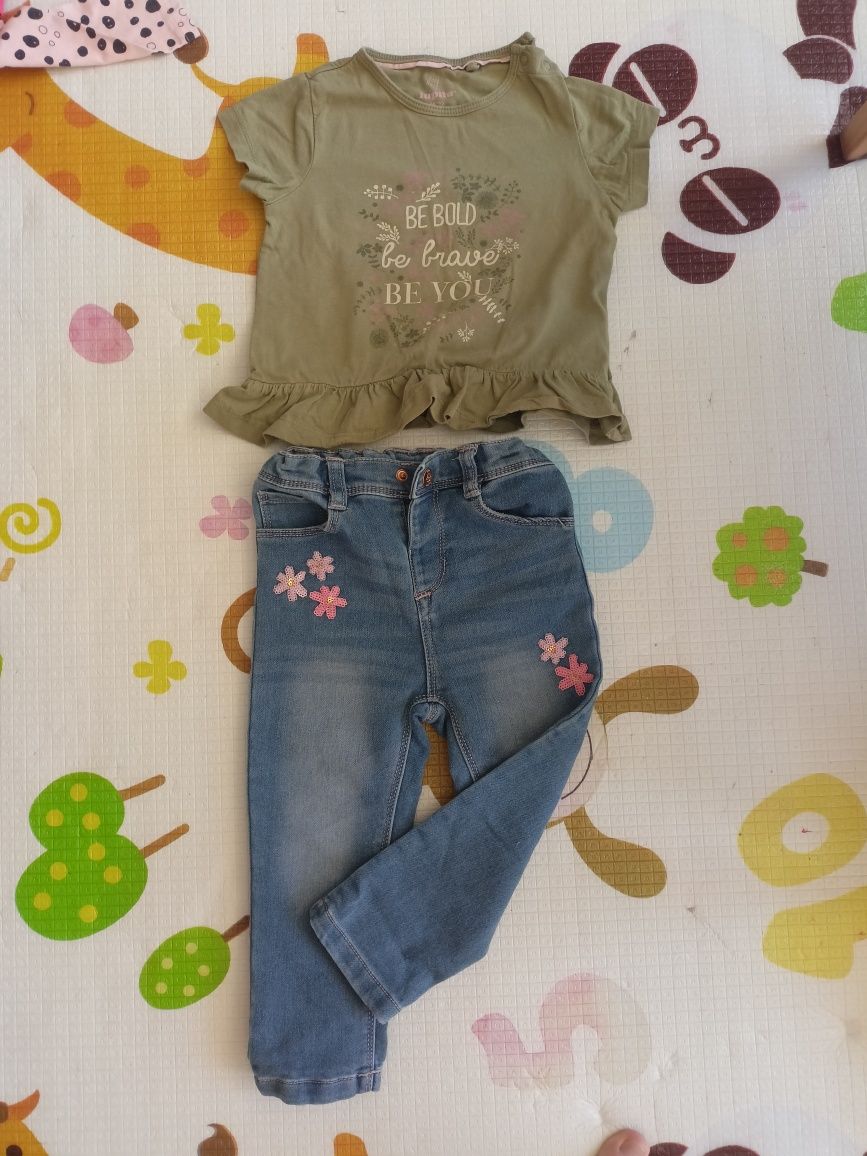 Лот Benetton, Lupilu 86-92 момиче пролет-лято