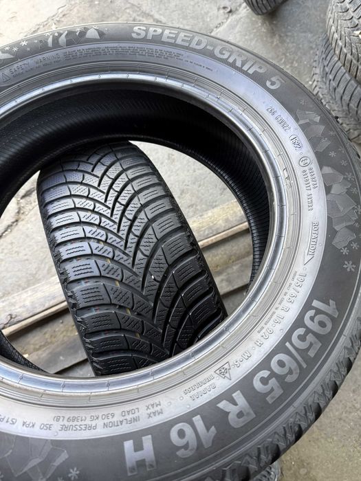 2x Anvelope Iarna 195/65 R16 - Semperit Speed Grip 5