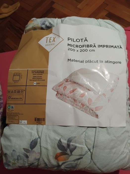 Pilota microfibra imprimata 200 cm x 200 cm TEX HOME