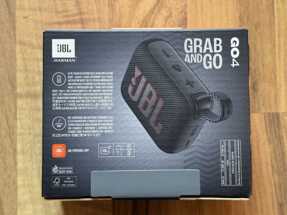 Преносима Тонколона JBL Go 4