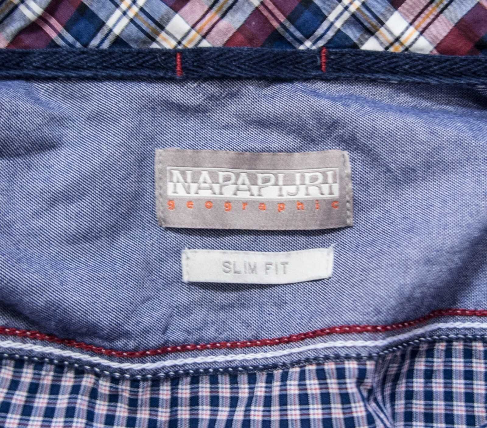 Napapijri Slim fit Оригинална мъжка риза размер М