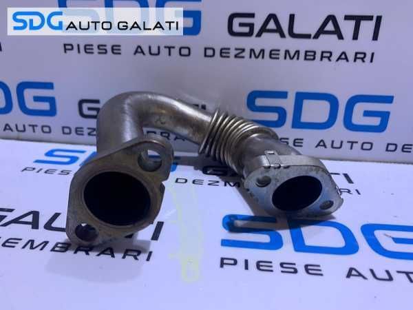 Teava Conducta Racord EGR Racitor Gaze Audi Q3 2.0 TDI CFFA CFFB CFGC CFGD CLLB CLJA 2012 - 2014 Cod 03P131521B