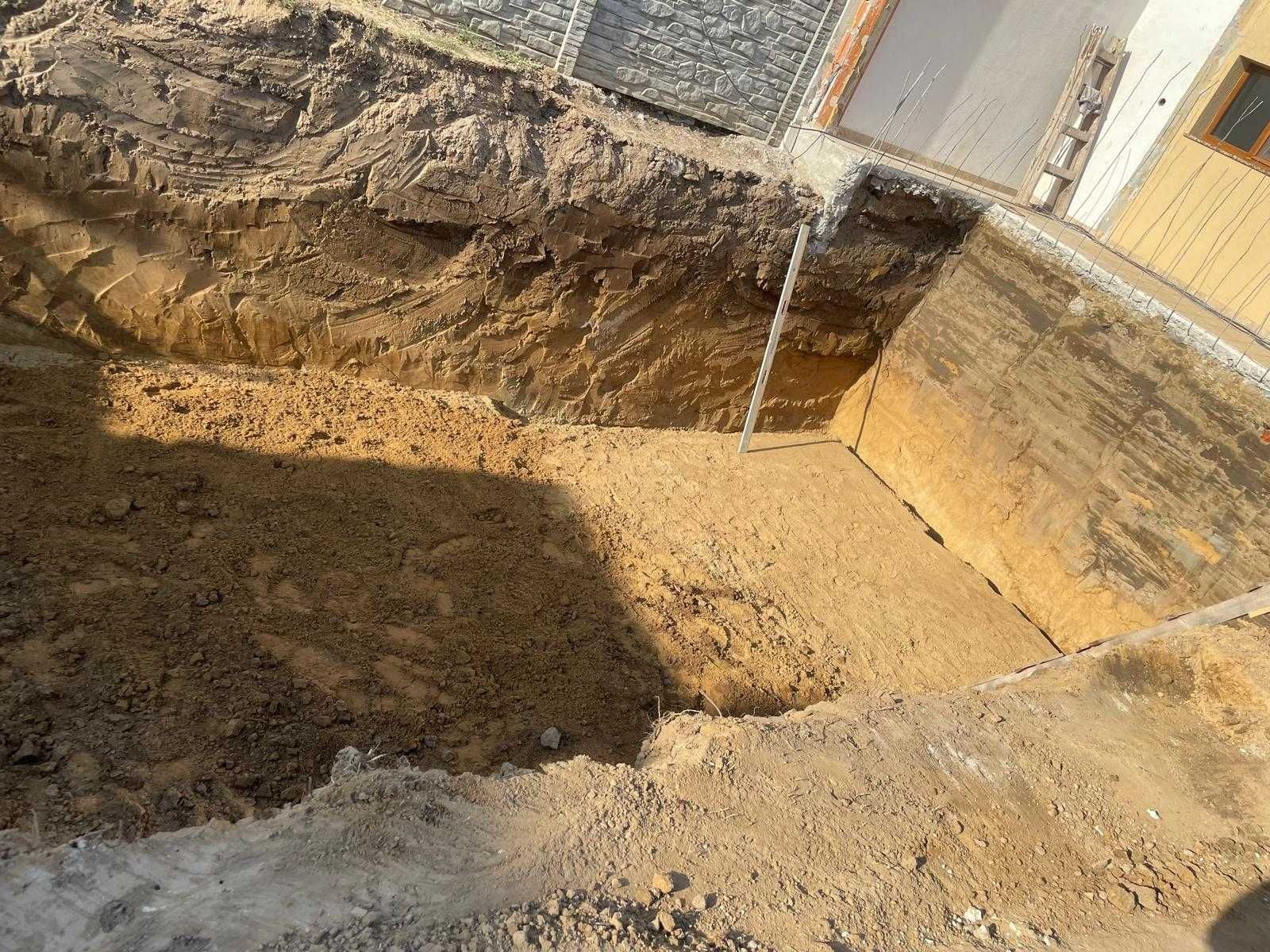 Excavatii sapaturi nivelari