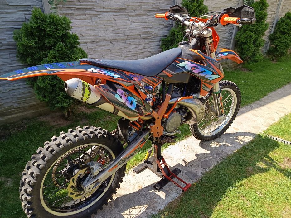 Ktm exc300cc 2014 pornire electrica și pedala