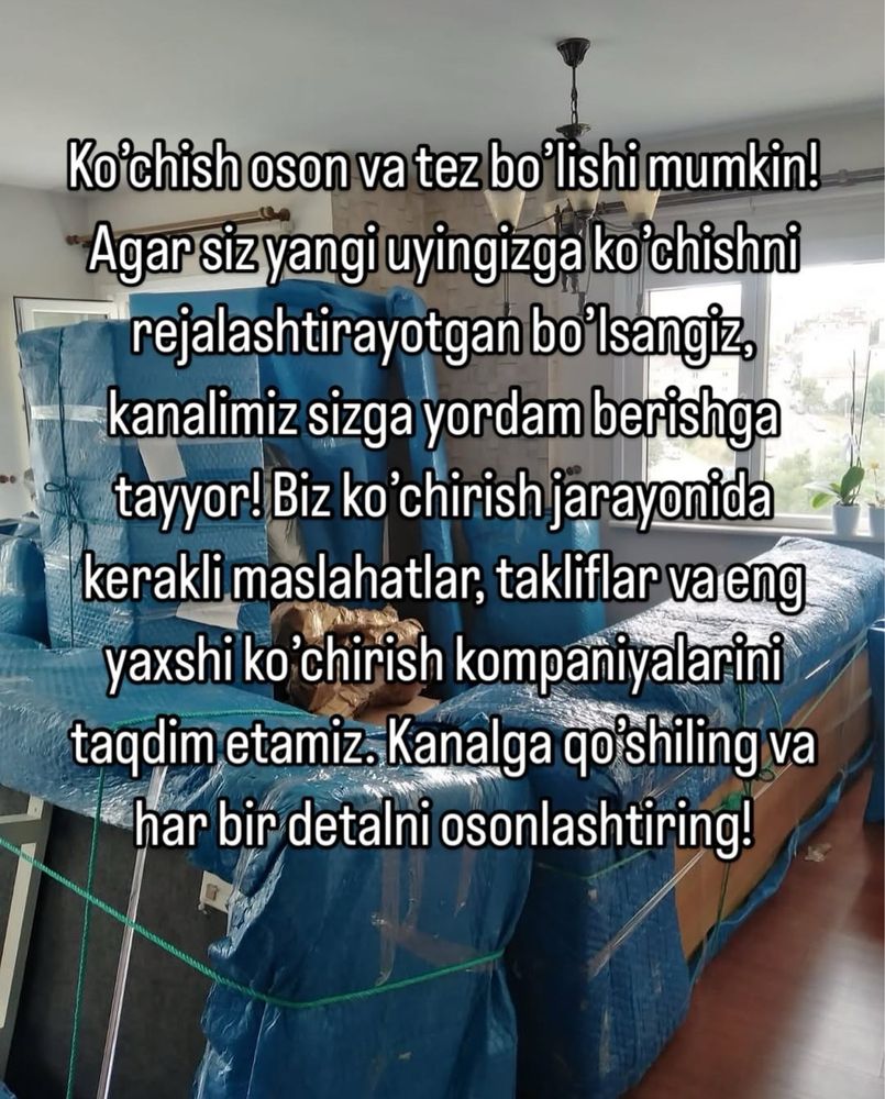 Uy ko’chirish hizmati