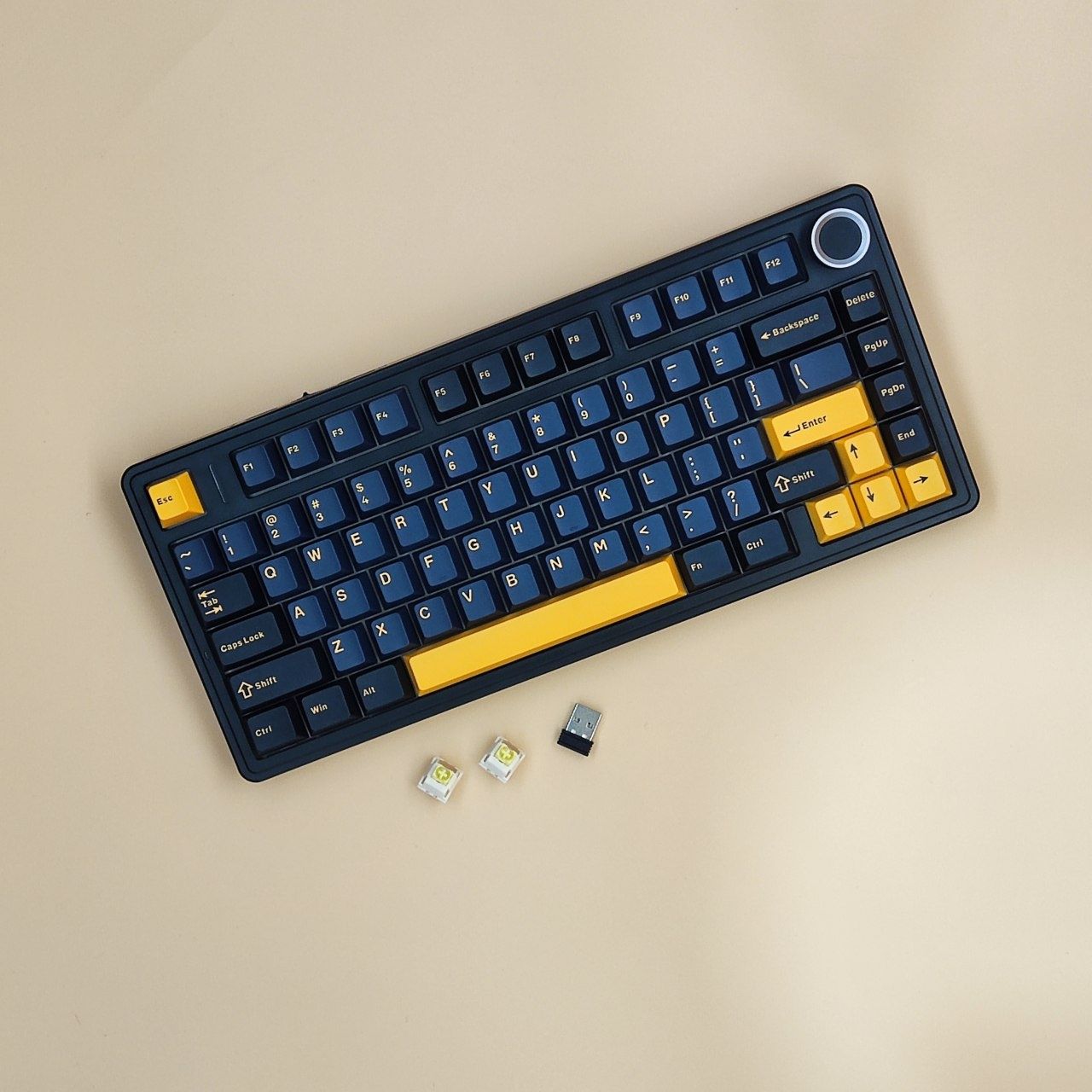 Современна игровая клавиатура aula f75