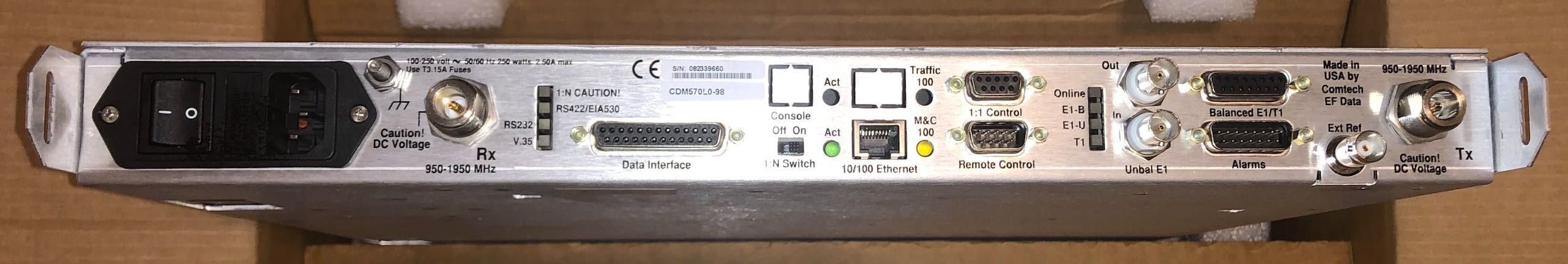 L-Band спутниковый модем Comtech CDM-570L (Новый!)