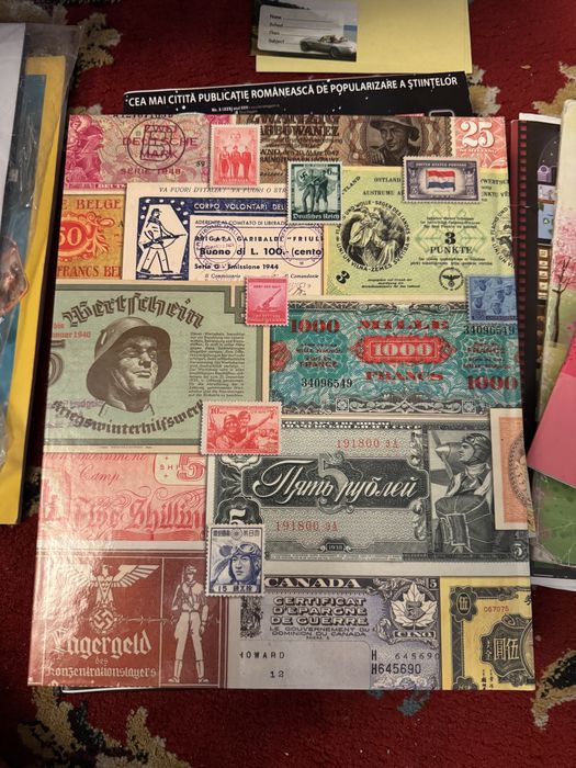 Istoria WW2 prin banconte si timbre