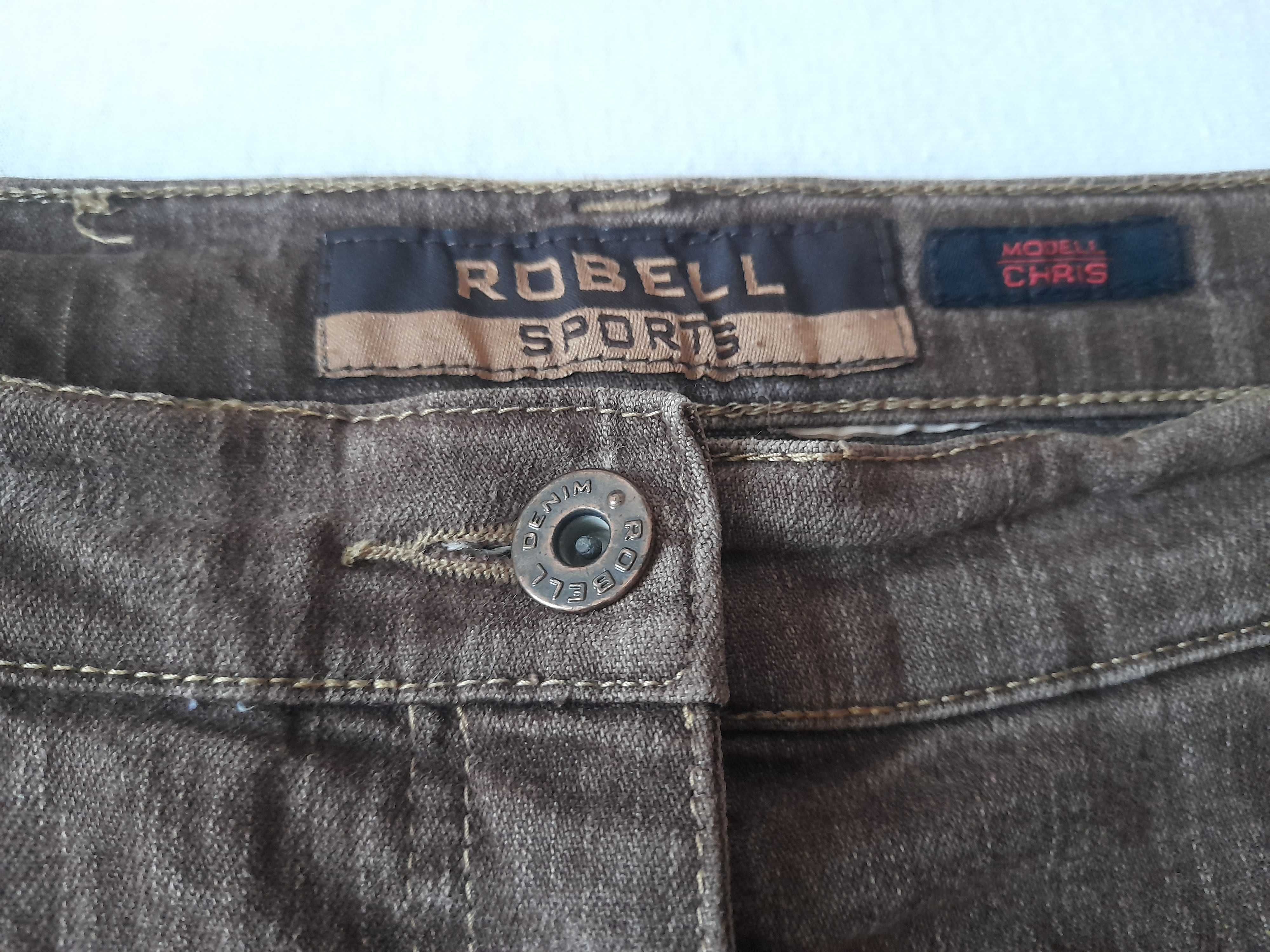 Jeans Robel Sports, culoare maron, marimea 38-40
