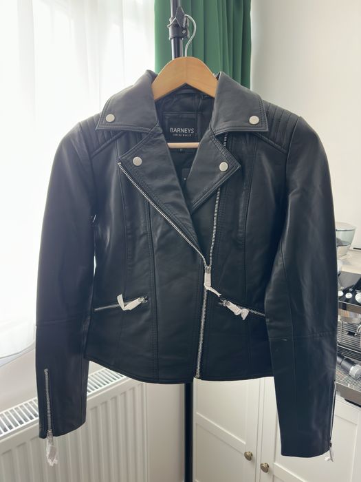 Geaca piele naturala Barneys Originals