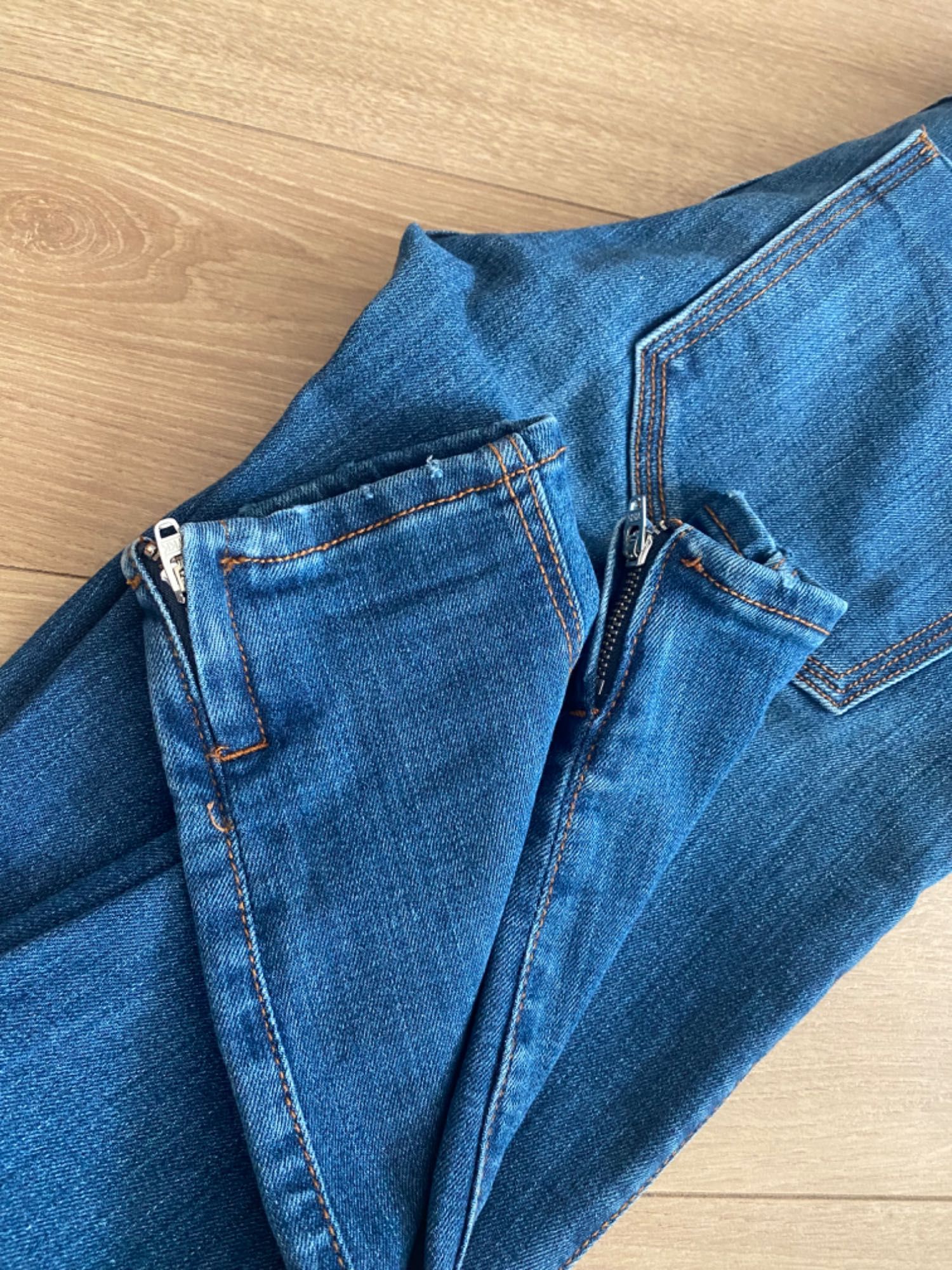 Дамски дънки Zara Z1975 Basic Denim