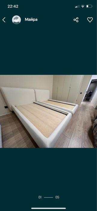 Кровать односпальная новая, срочно!