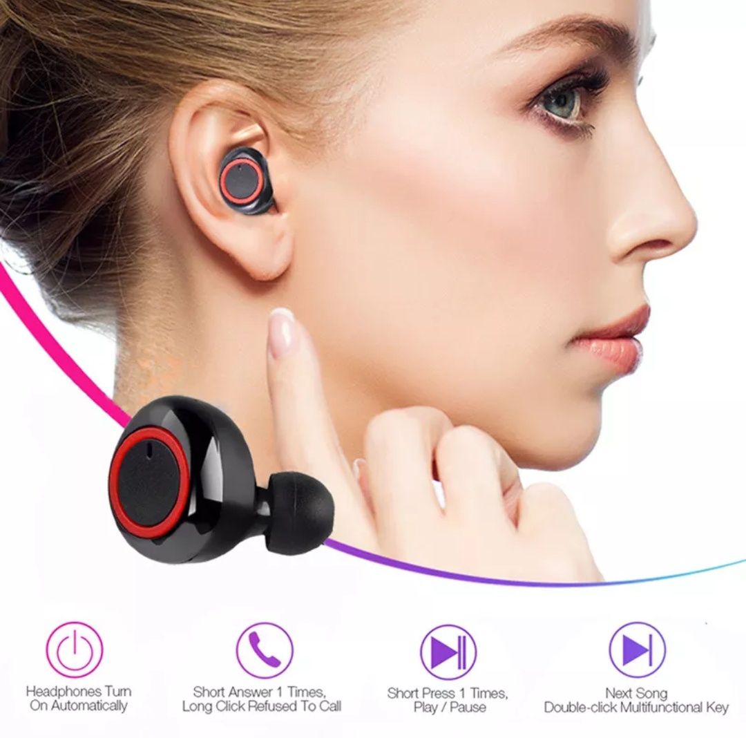 Casti Bluetooth wireless ear buds