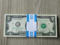 Нови банкноти 2 долара ($2 USD) , нециркулирали