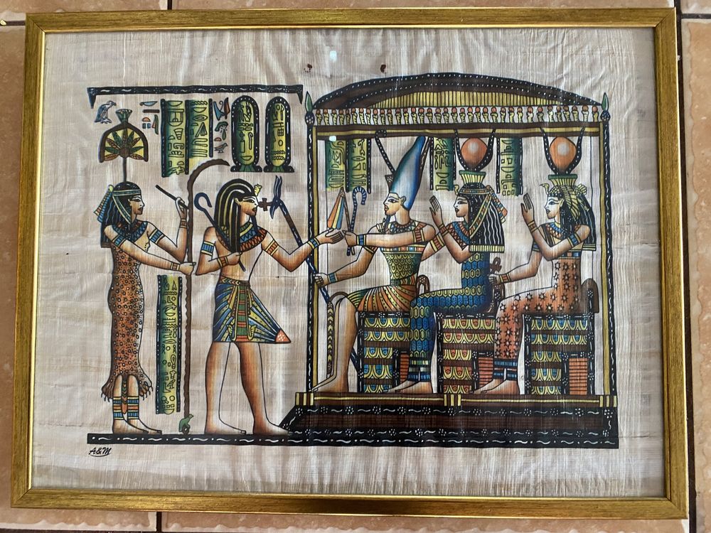Tablouri  papirus egipt