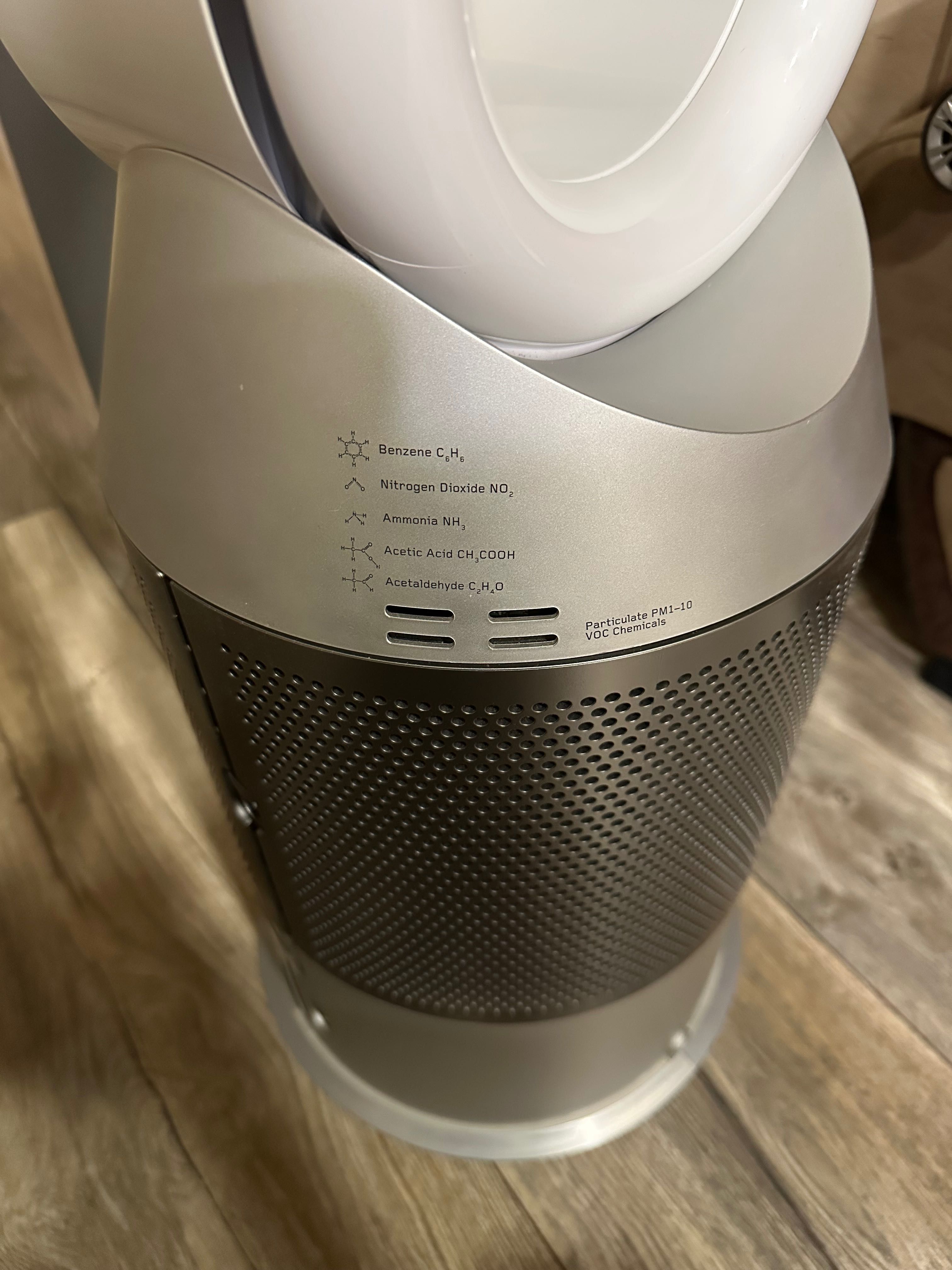 Пречиствател Dyson Humidify+Cool Autoreact PH3A, Функция вентилатор