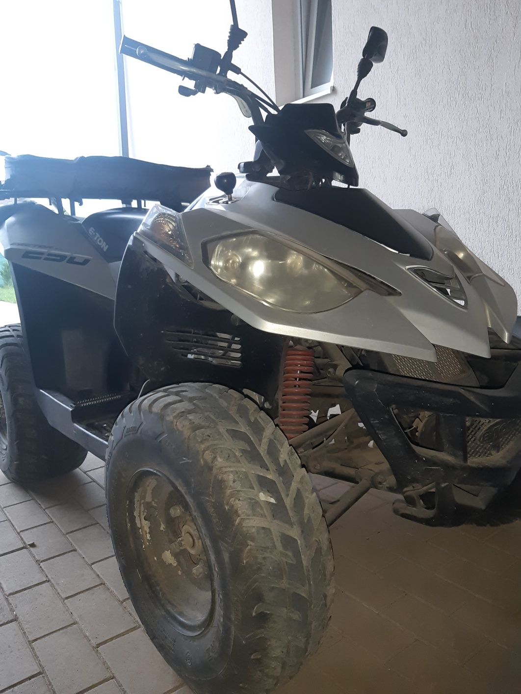 ATV 250 CC, înmatriculat ,cutie automată ,se conduce cu categoria B.