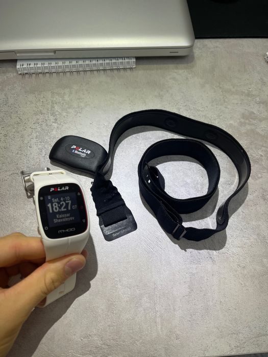 Спортивные часы polar m400 + пульсометр polar h7