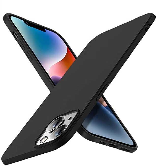 Husa iPhone 14, 14 Plus, 14 Pro, 14 Pro Max Luxury Elegance Negru