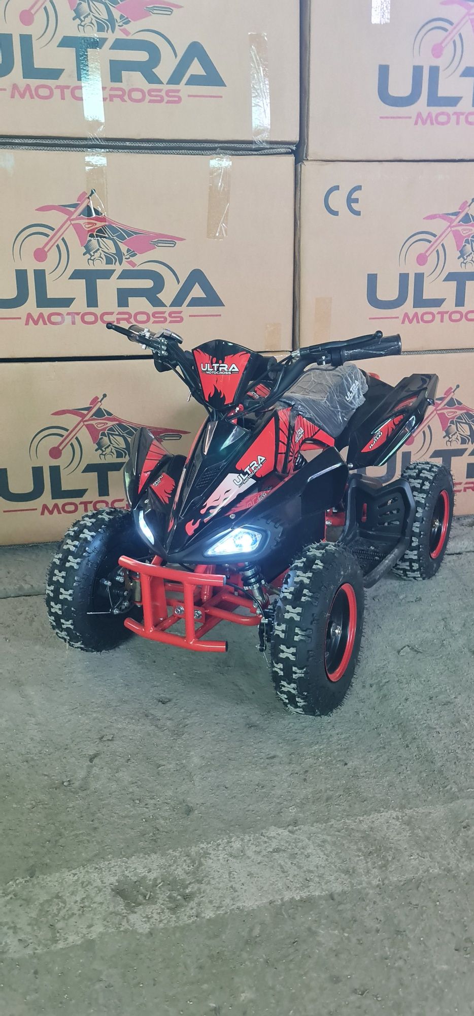 Mini Atv Quad adus din Germania pentru copii  electric de 800W NOU