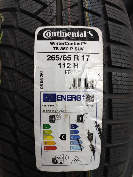 4бр Нови Зимни гуми 265 65 17 - Continental