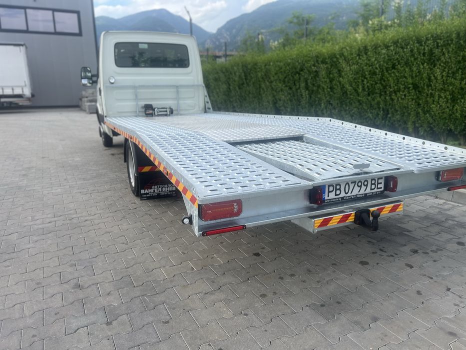 Пътна помощ Iveco daily 35c15 3.0 верига двойна гума 5.10м