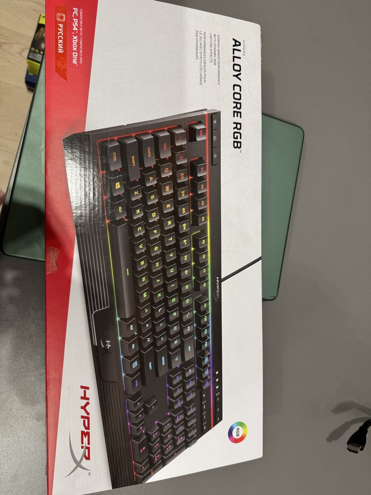 Клавиуатура HyperX Alloy Core RGB