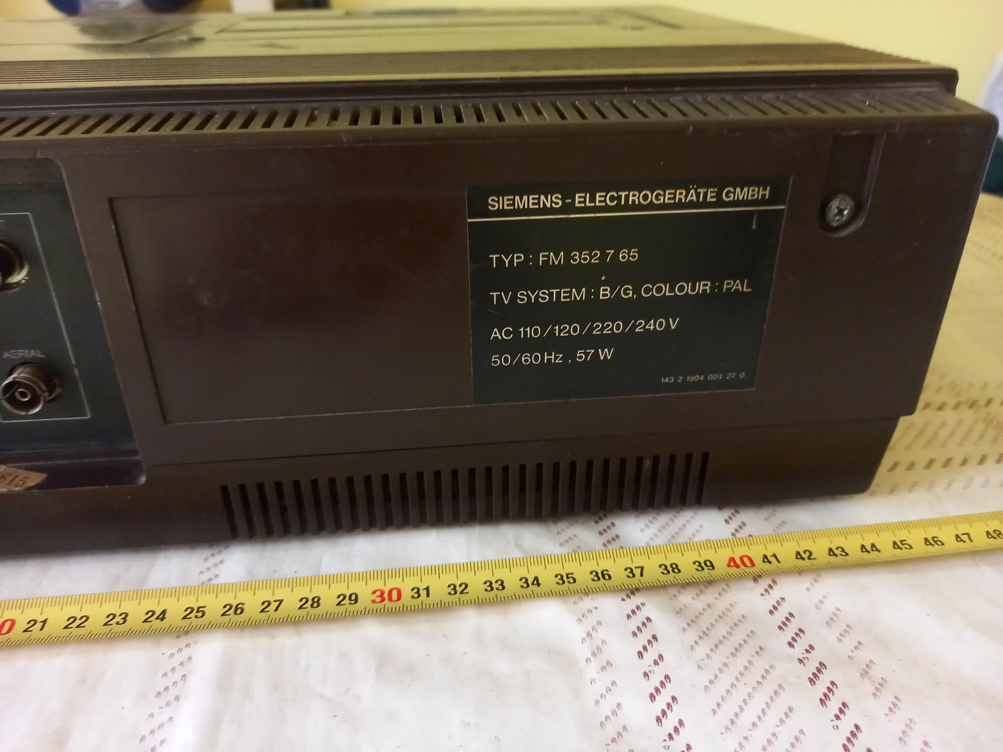 SIiemens Videocon FM352 VHS