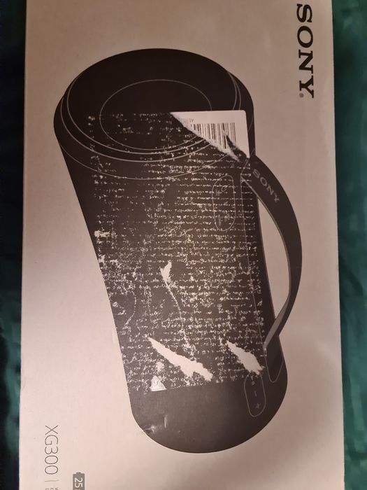 Boxa portabila Sony SRS- XG300B MEGA BASS