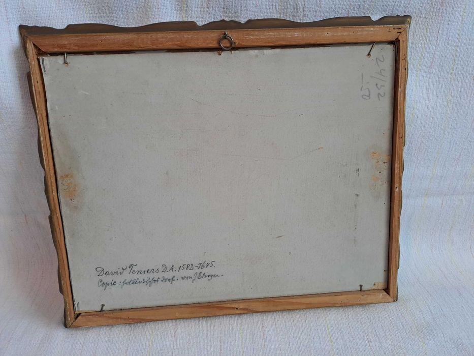 tablou pictura 35,5/29,5 cm reproducere David Teniers