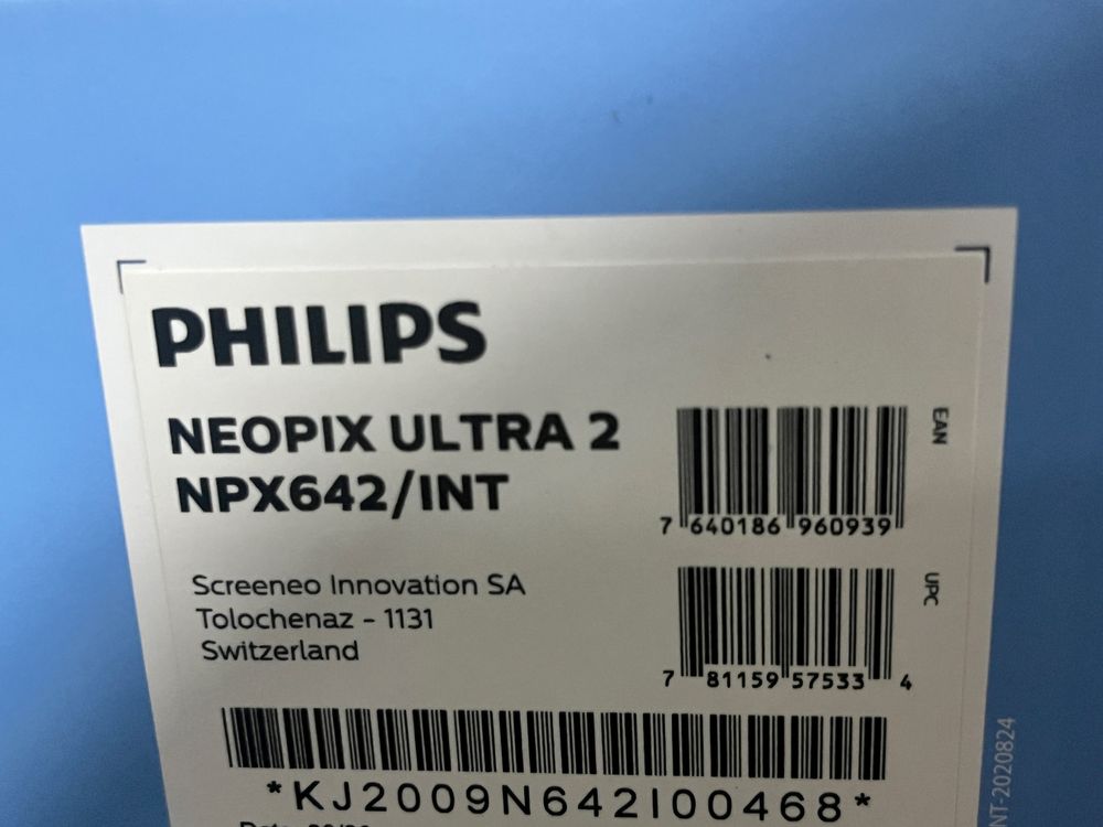 Видео проектор Philips NPX642/INT, NeoPix Ultra 2