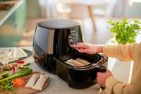 Фритюрник Philips Airfryer XL-1.2 кг, RapidAir, LCD Touchscreen, Черен