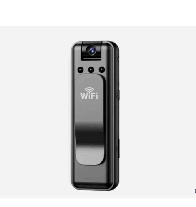 Нагрудная камера F10 HD 1080P WiFi  видеорегистратор