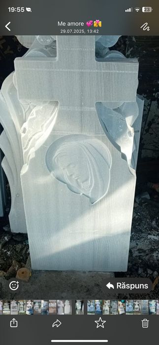 Vând cruci de marmură preț de producător cu scrisul inclus în preț