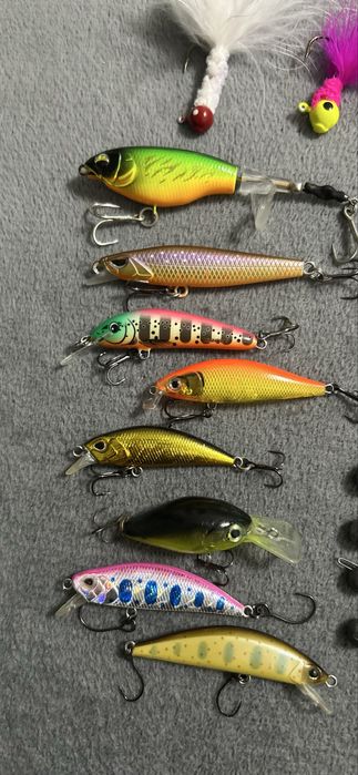 Комплект изкуствени примамки за спининг риболов