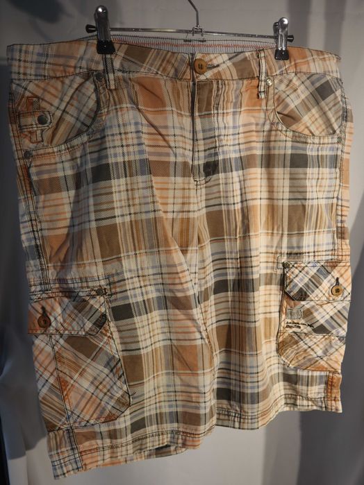 Кариран къс панталон / XL