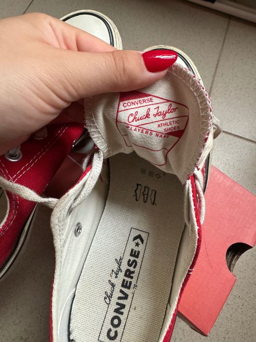 Кецове Converse червени