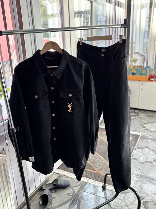 Сет деним  на марката YSL подходящ за всеки повод