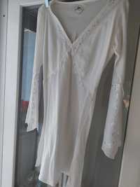 Bluza alba 100% bumbac S