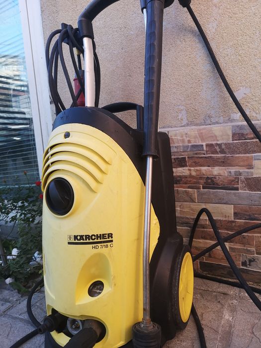 Водоструйка Karcher HD7/18 за Отпушване на Канали 380zv 180bar Супер С