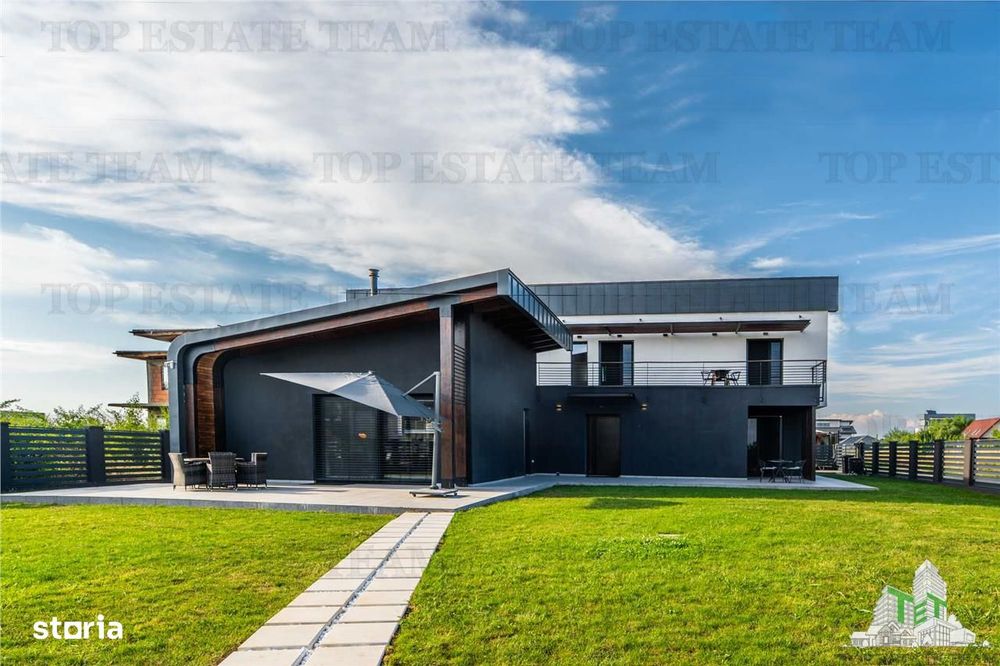 Casa moderna in Corbeanca cu 5 dormitoare si instalatia pentru piscina