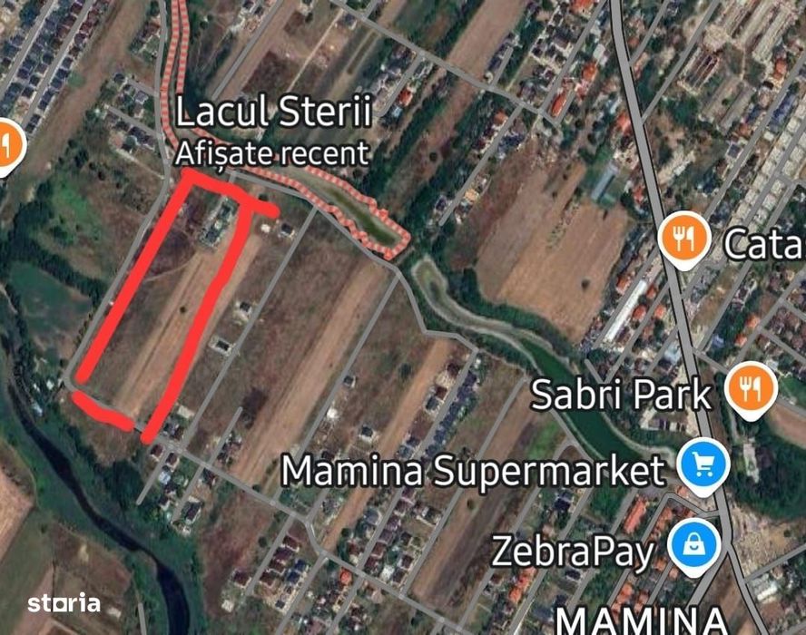 Teren Intravilan Comuna Berceni - Mamina