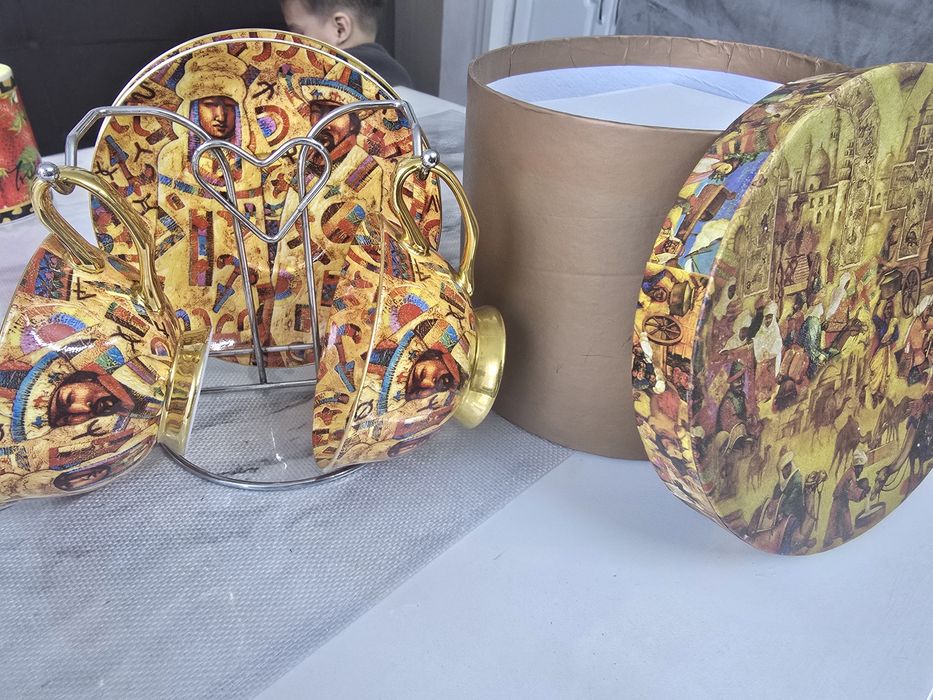 Набор кружки с блюдцем