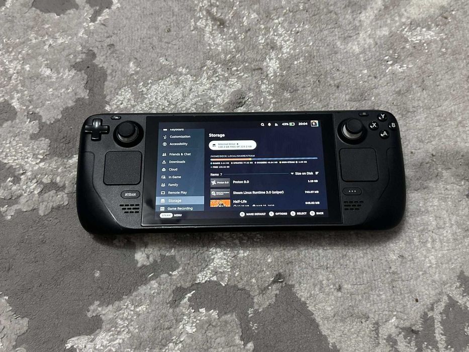 Consola portabila gaming Valve Steam Deck 256GB 9/10