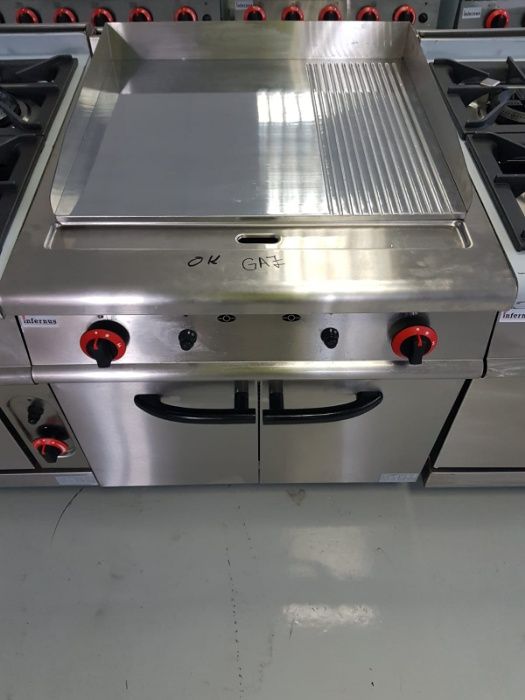Grill gaz/ electric profesional pentru bucatarii
