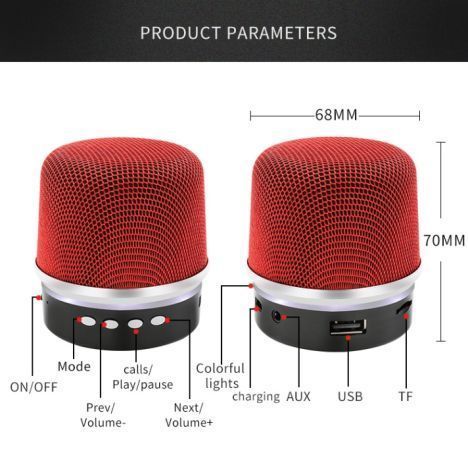 Boxa portabila NBY BY1030, Bluetooth, Radio FM, USB, microSD, Handsfre