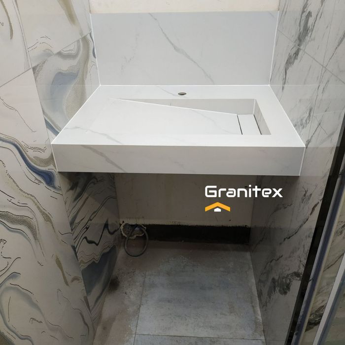 Раковина из керамагранита от Granitex