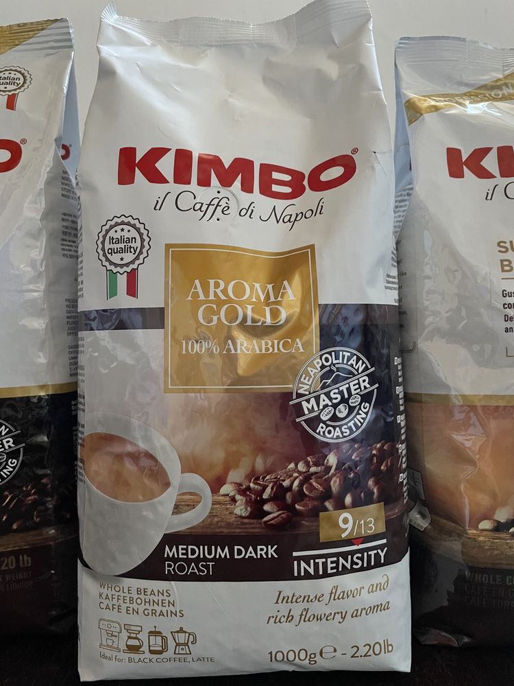 Кафе на зърна Kimbo (Кимбо) Superior Blend Extra Cream