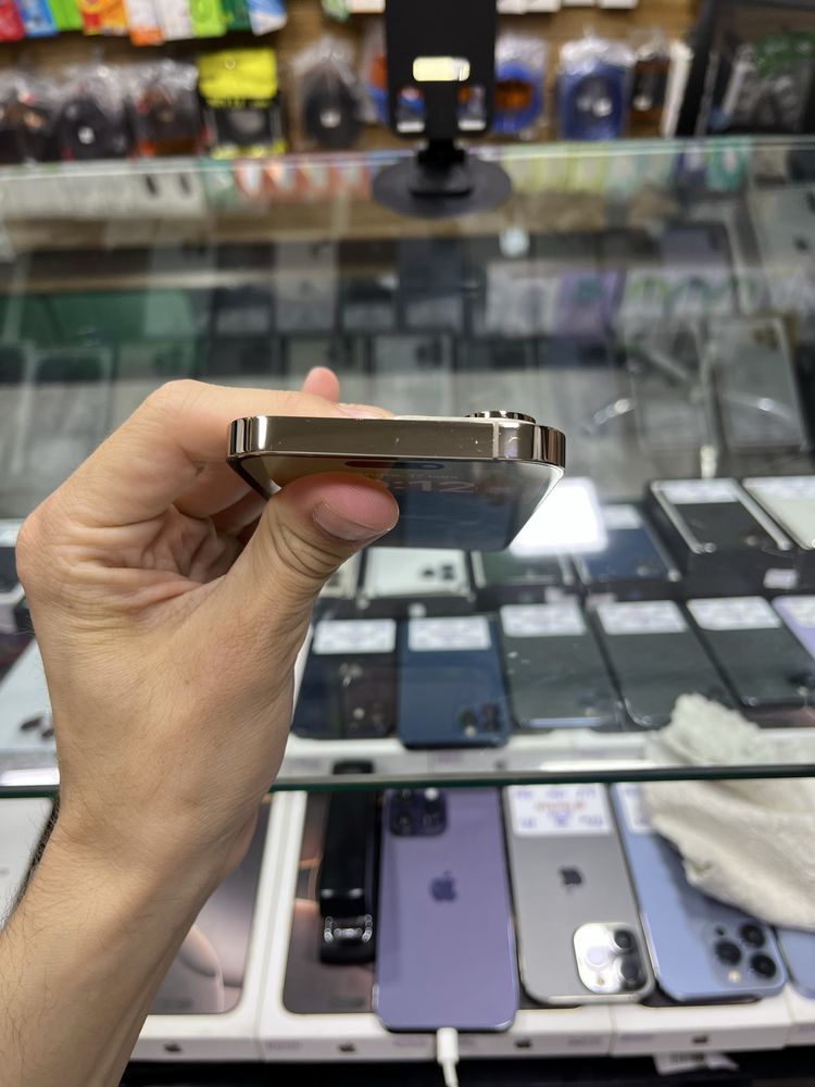 Iphone 14 Pro 128gb Gold sim - Halol muddatli toʻlov yoki naqdga