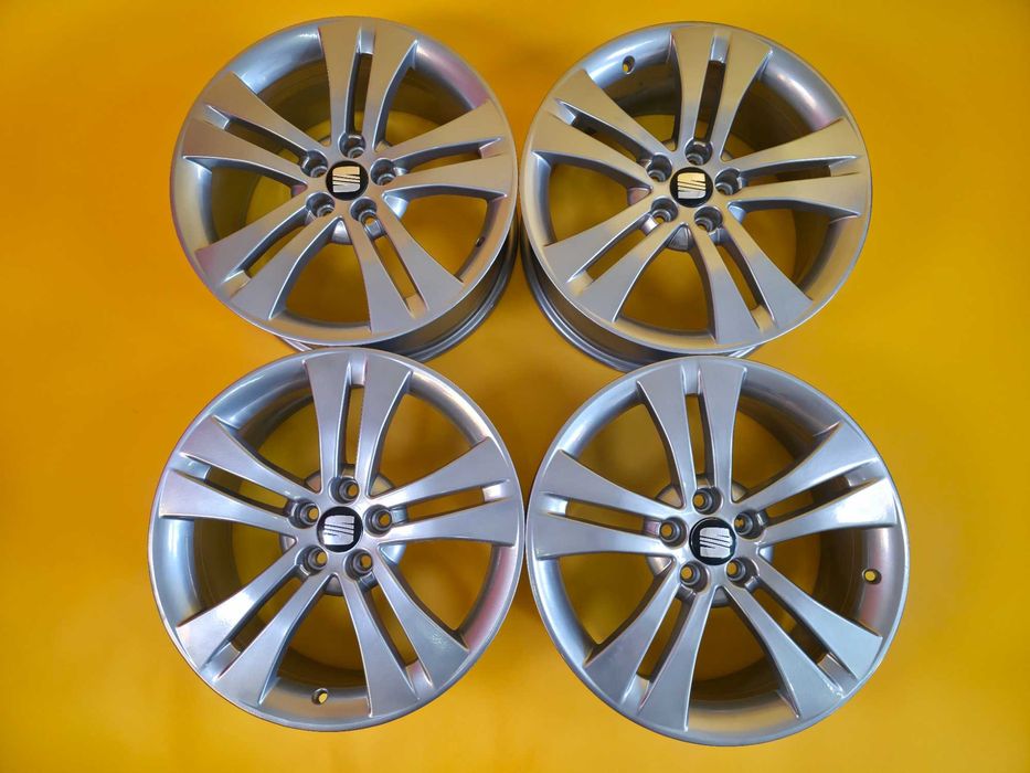 4 Jante Aliaj 5x100 17'' OEM Seat Leon 1 Seat Ibiza Seat Arona